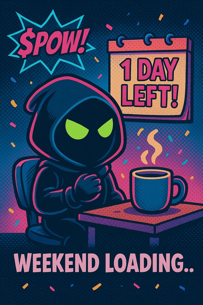 Too Late,$POW! tweet media