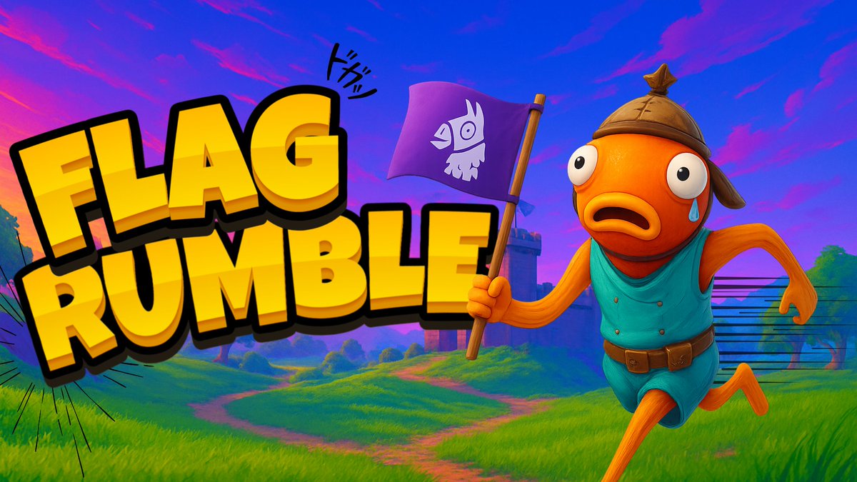 isoversetric's tweet photo. 🏳️🥅FLAG RUMBLE IS NOW ON!🥅🏳️

Grab your team and have some fun smashing opponents and making some score with this crazy flag game!

This is a beta version, hope you all enjoy!

MAP CODE: 3156-2661-2050

#UEFN #Fortnite https://t.co/wouVvVjJx4