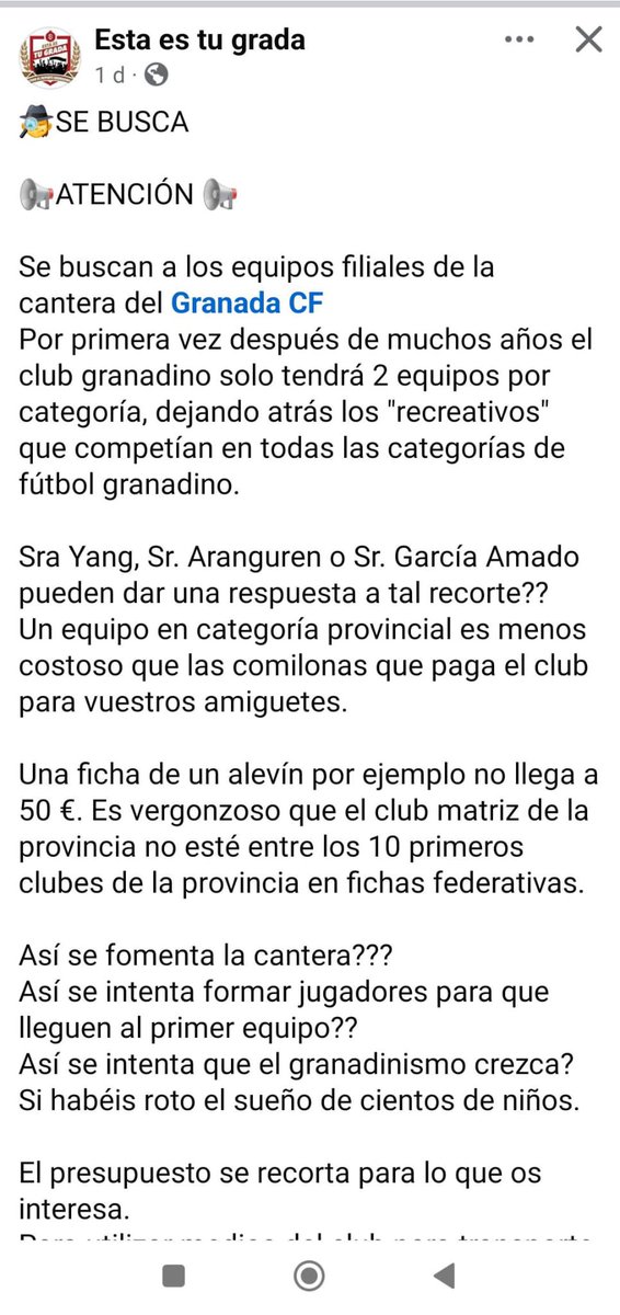 Sin comentarios. Una vergüenza absoluta.