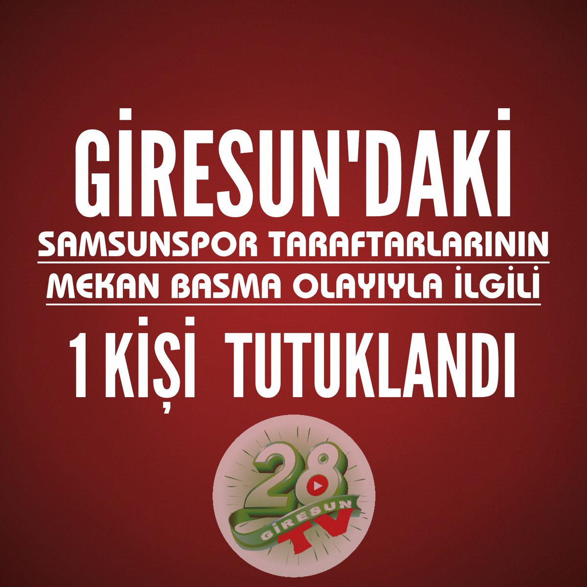 Samsunspor Taraftarına Tutuklama

Trabzonspor-Samsunspor maçı için Trabzon’a giden taraftarların Giresun Tirebolu’da karıştığı silahlı kavgada Samsunspor taraftarı Ümit Çapkın hayatını kaybetmişti. Olayla ilgili B.Ö. tutuklanarak cezaevine gönderildi.