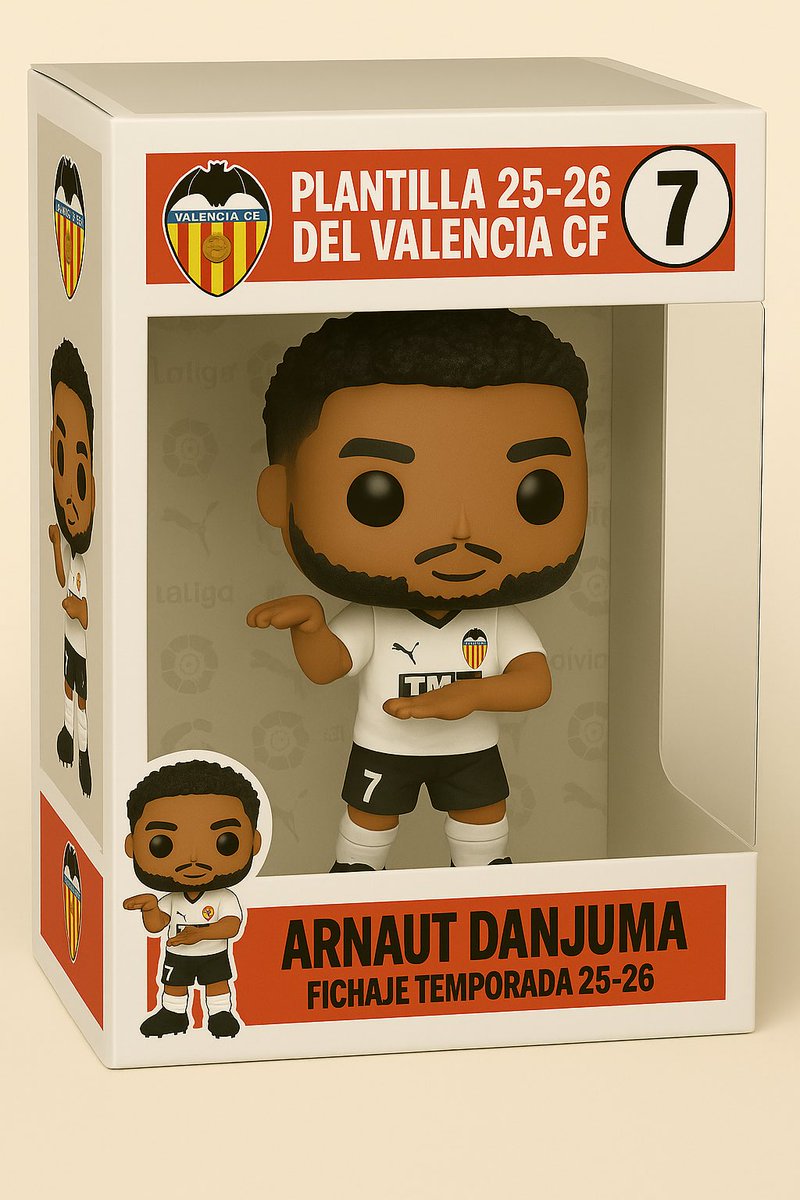 vcfdestroy's tweet image. 🐍 La cobra te pica… y te mata.
Danjuma versión Funko, dorsal 7, en la colección PLANTILLA 25-26 DEL VALENCIA CF. @valenciacf @Danjuma 

#ValenciaCF #Danjuma #Funko