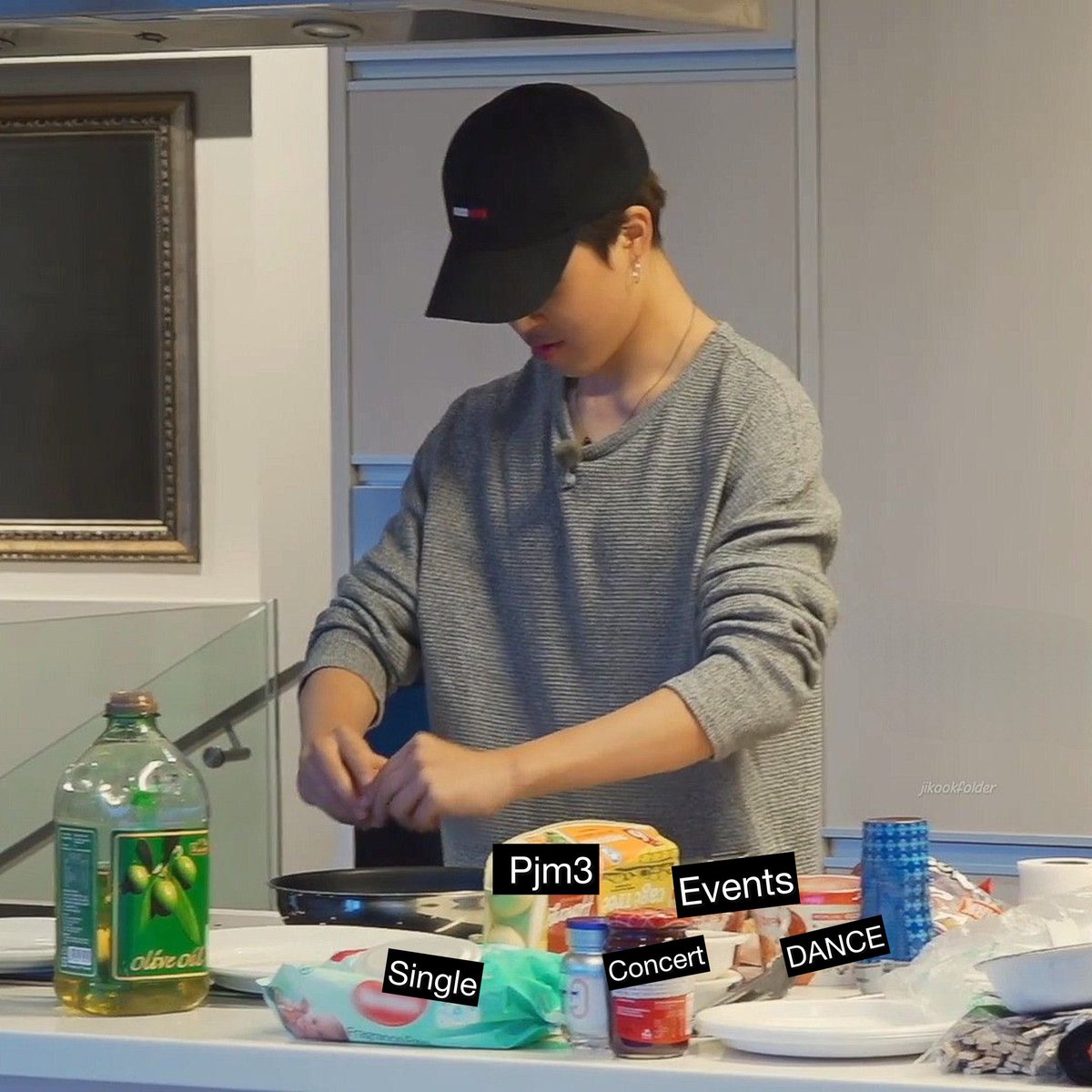 Jimin is definitely COOKING ….