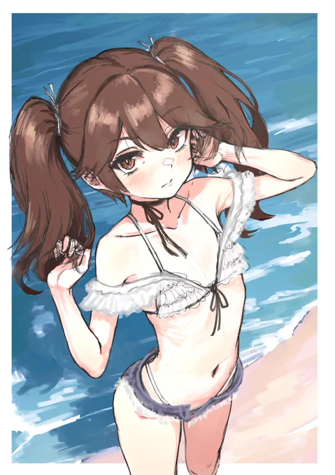 水着WIP 色ラフ