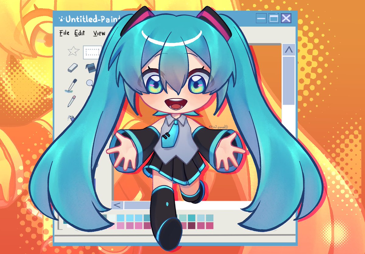 honypaiuwu's tweet photo. Miku miku oeoo🩵 https://t.co/GZFvewRo9n