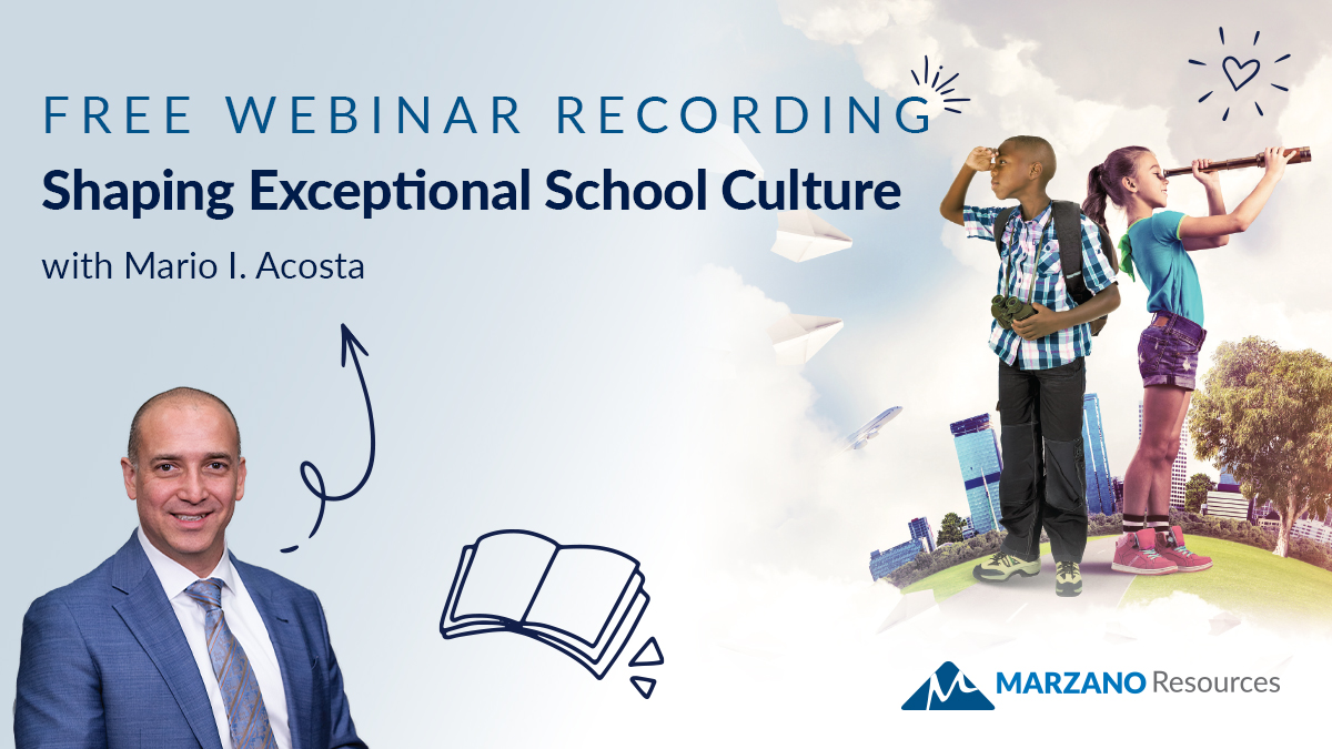 MarzanoResource's tweet photo. Missed our webinar with Dr. Mario Acosta? You can still catch all the insights! If you’re an #EdLeader looking to build a winning school culture, this is for you. 🫵

🎥 Watch now: https://t.co/ASPAAYnwMC

#SchoolCulture #EducationLeadership #PD #StudentSuccess @marioacosta31 https://t.co/ThDdyaSJgT