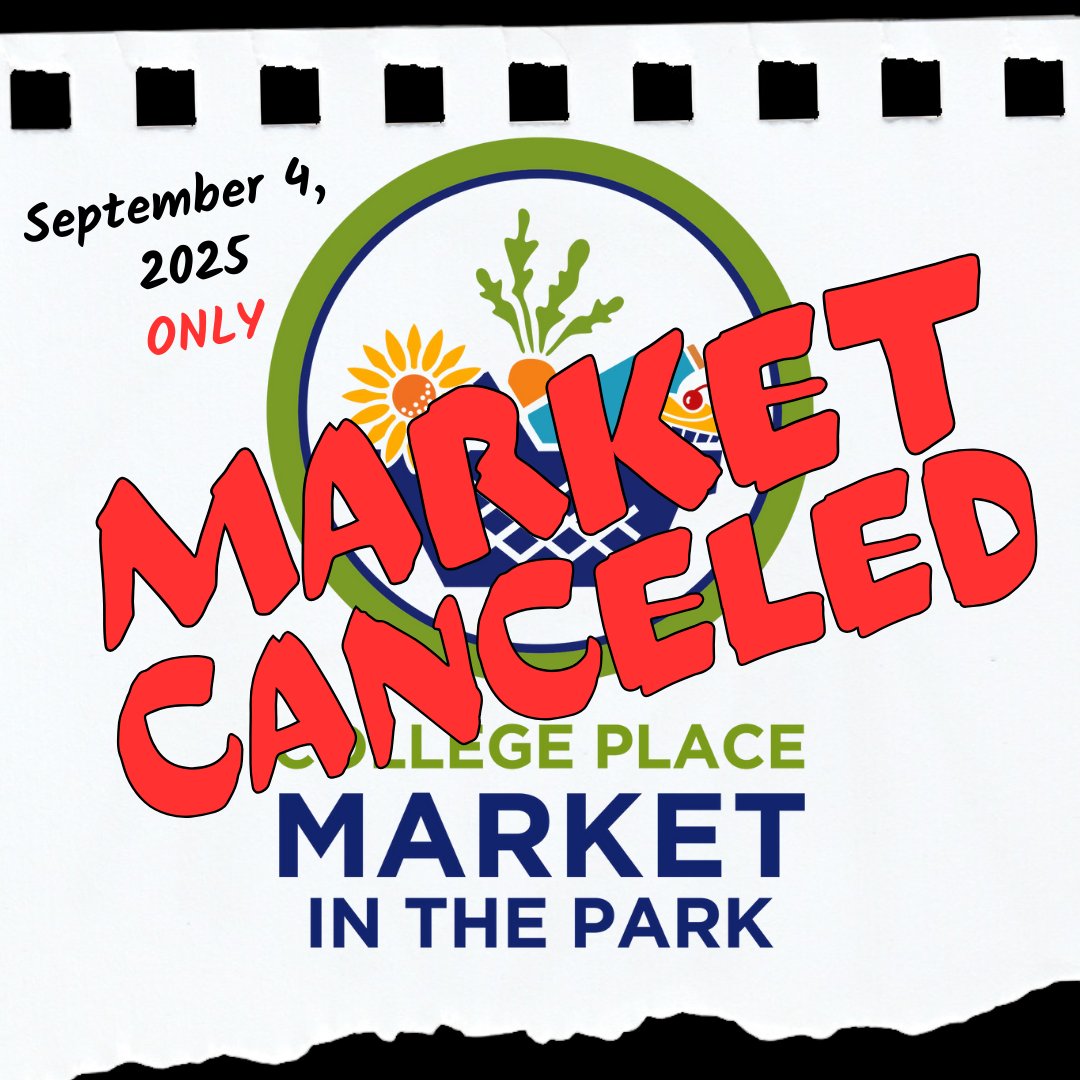 Due to the extreme heat, we are canceling this week’s Market in the Park to keep our vendors, shoppers, and community safe. We'll see you next week!