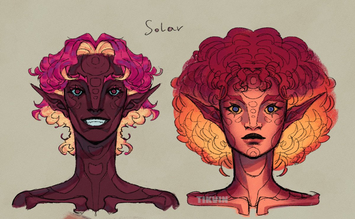 T1kvin's tweet image. Do you 🫵 have an elf/drow character? 
I need some practice, show me ur elfs so I can sketch them as eltaan! Reply with ur elfs and clarify what type they are (high/wood/drow ect) and I just might sketch em