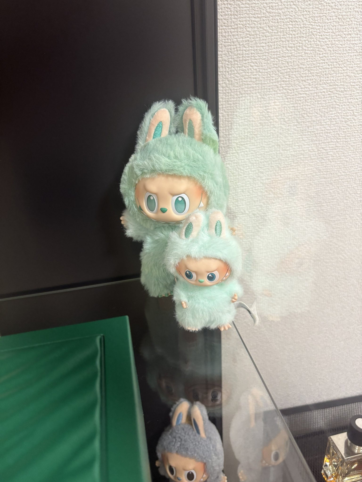 イニシャルラブブ　【F】 ラブブ Labubu ぬいぐるみペンダント アルファベット イニシャル