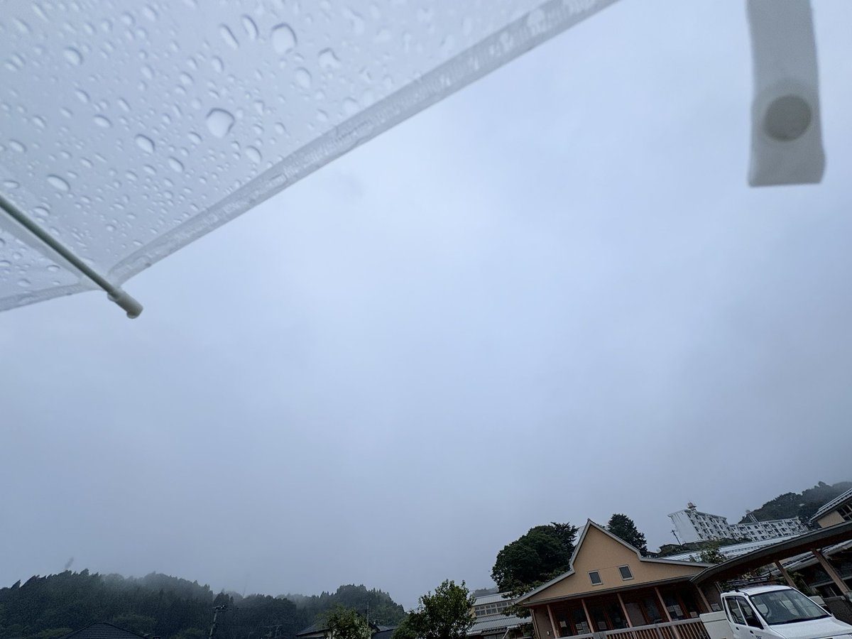 おはようございます😊🏡🌱
金曜日〰️#朝散歩☔️🚶‍♀️♪
ひんやり雨降りの朝🌧️散歩は早めに切り上げ💧

台風➰🌀進路が心配🫤
大雨の影響が予想される地方の方は 安全第一の備えを⛑️🛡️

今日も穏やかな一日でありますように🤗🌼🍃

#朝空 #いま空 #二本松市 #空ネット #シェア天 #我が家のニチニチ草🤍
