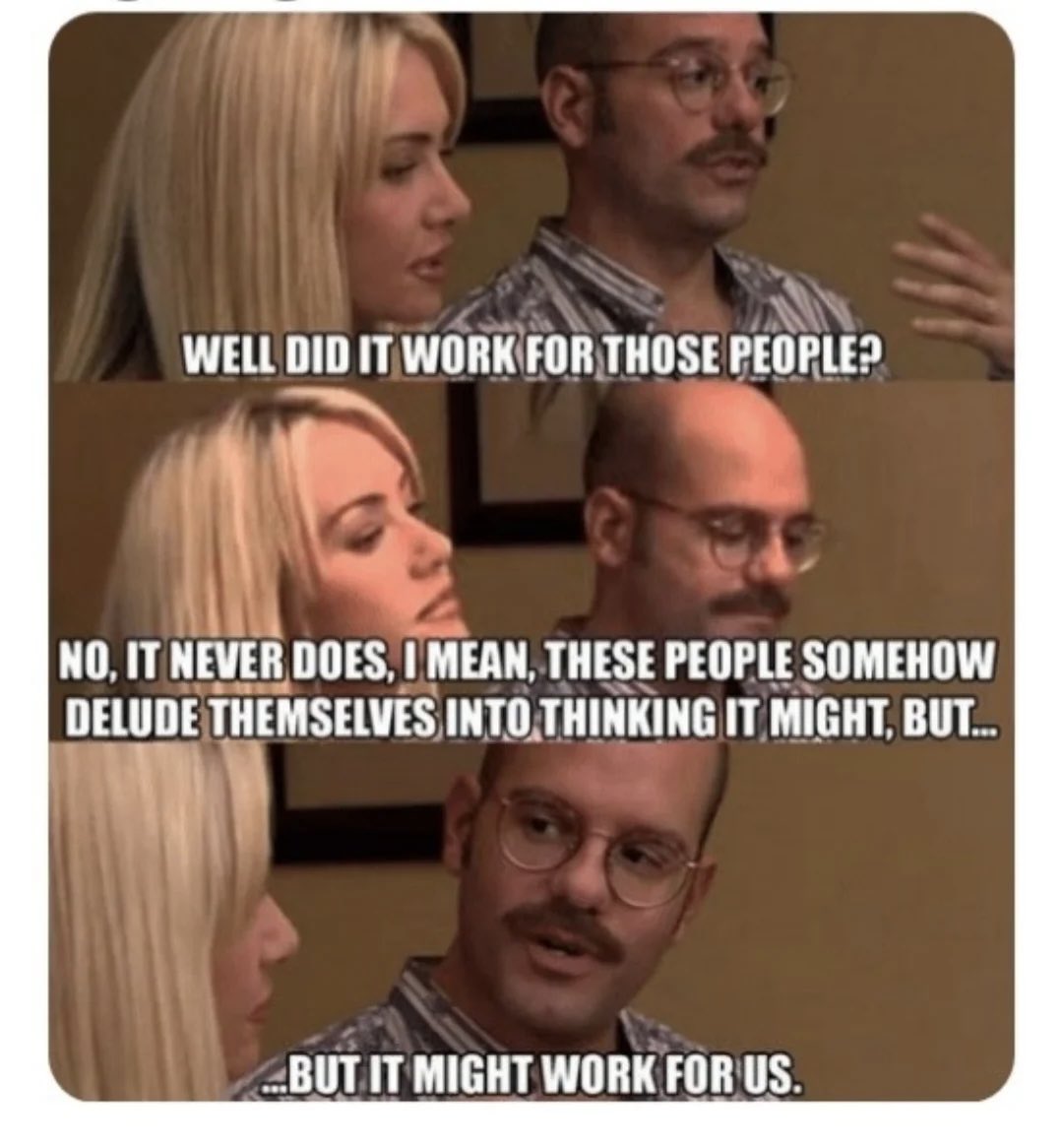 Chris Grier convincing the Dolphins’ brass to sign a retired, injury prone TE with a budding rap career