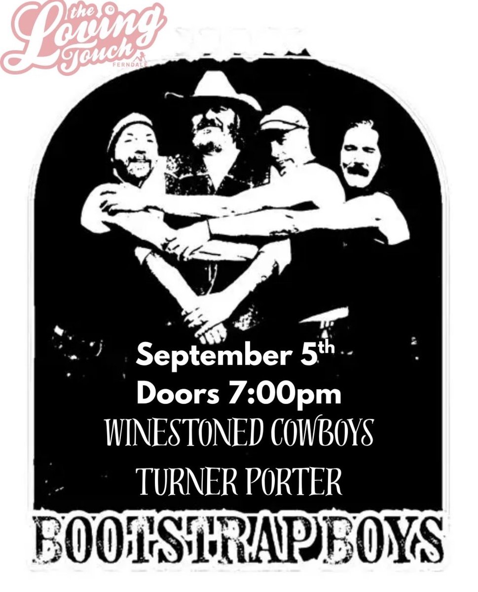 Full band Banger with the bootstrap boys tomorrow (Friday the 5th) at The Loving Touch in Ferndale. Hope y’all are well! Would love to see you Detroit!