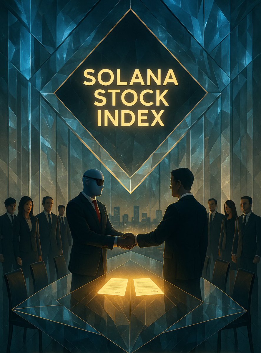 LalaMetaX's tweet photo. While others hesitate, we walk forward with fire in our steps and gold in our vision.
This isn’t just another project.
This is Solana Stock Index the bridge to the future of meme indexes.
We’re built to last. We’re built different.
#SSX #Solana #MemeIndex https://t.co/1AXwGiREHh