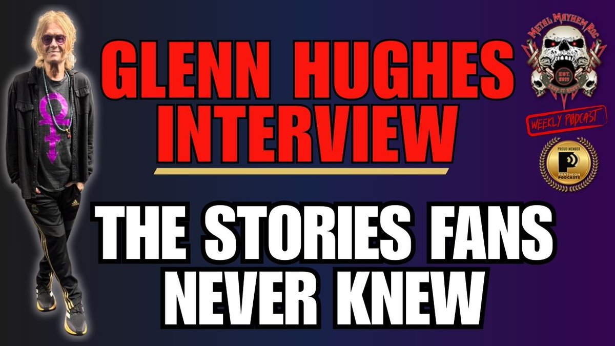 From Deep Purple classics to solo triumphs - Glenn Hughes opens up about his musical evolution, spirituality, and the making of his new album "Chosen". Discover why this rock icon continues to inspire across generations.open.spotify.com/episode/4FuB5W…