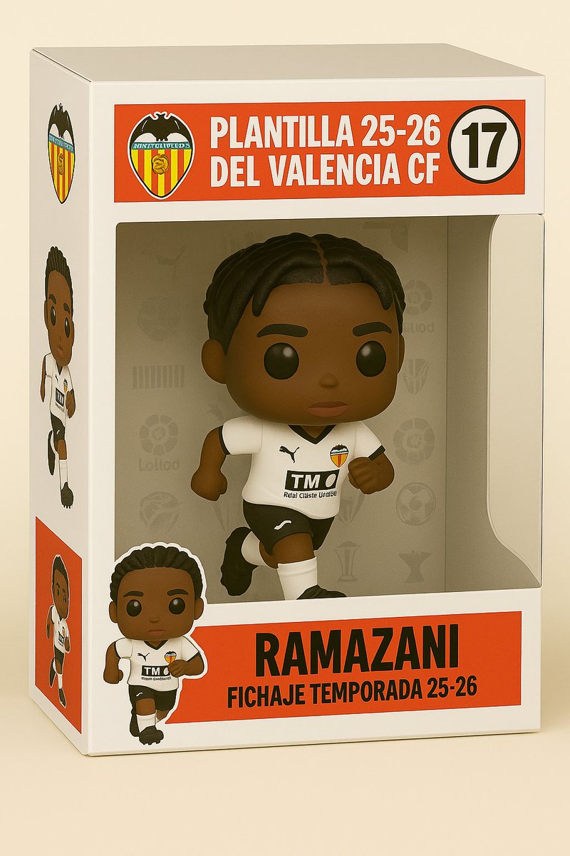 vcfdestroy's tweet image. 🏃‍♂️💨 Ramazani, fichaje eléctrico de la PLANTILLA 25-26 DEL VALENCIA CF.
El Funko ya viene en modo turbo ⚡️🦇
@LRamazani88 @valenciacf 
#ValenciaCF #Ramazani #Funko