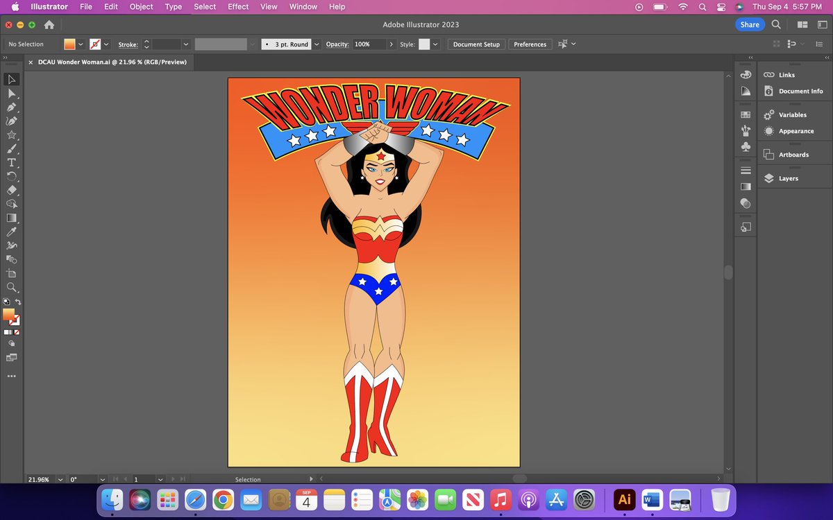 So far I like how this piece looks #dcau #susaneisenberg #wonderwoman #justiceleaguerevisted