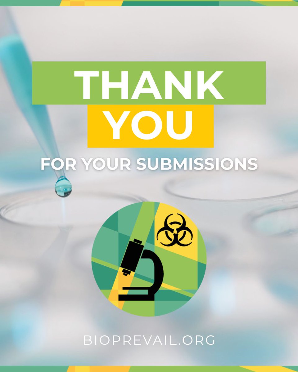BioPrevail's tweet photo. 🎉 Thank you for all who submitted to our BioPREVAIL Built Environment Design Challenge. We look forward to reading through your ideas! Special thanks to our judges, advisory committee, and our lead supporters, @GAC_Corporate, @WOAH, and @GHSFund
#onehealth #biosecurity #design https://t.co/ngUci6sgH3