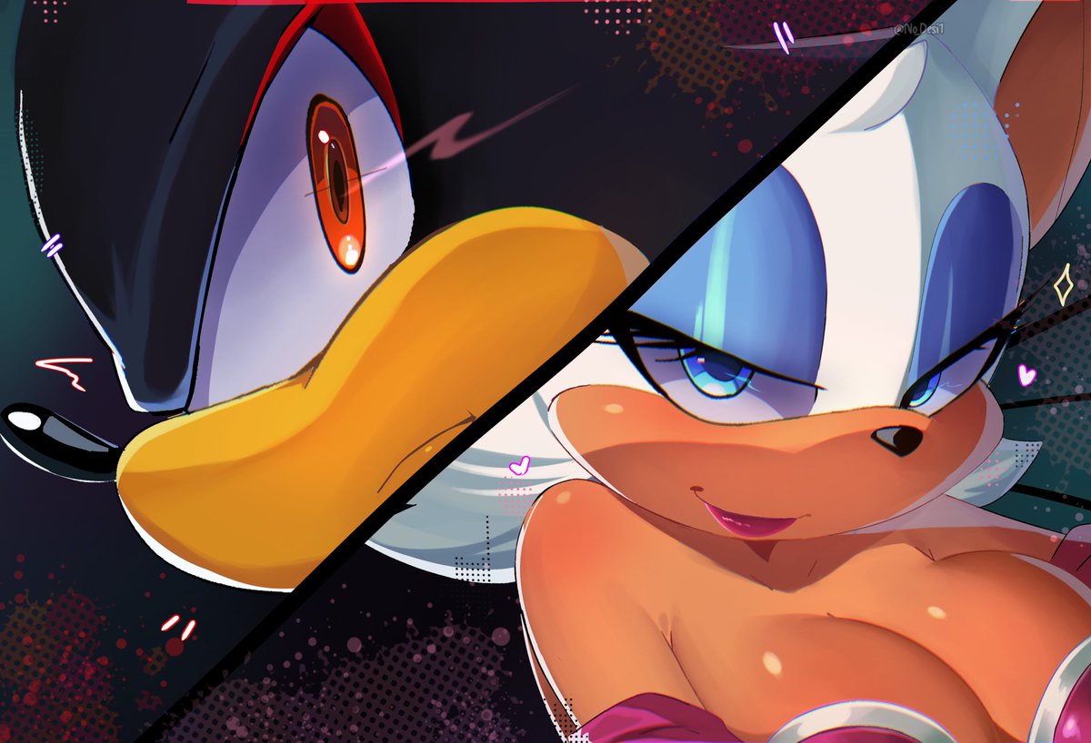 ✨
#ShadowTheHedgehog #RougeTheBat