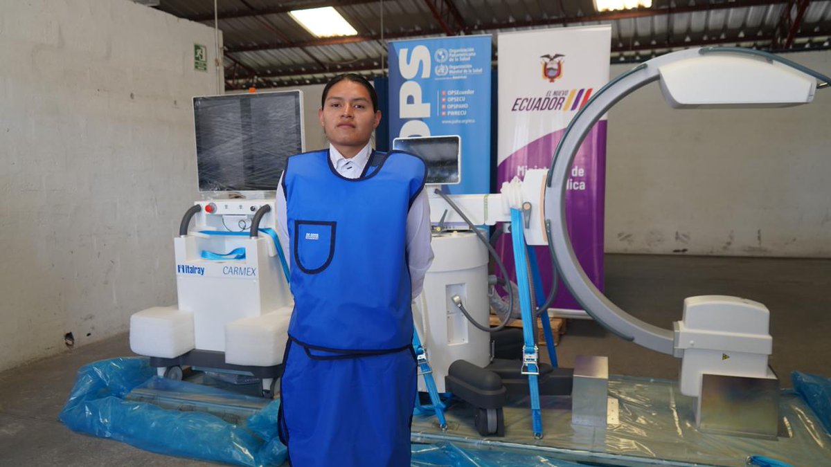 jimmymartinec's tweet photo. Por primera vez, hospitales como el de Otavalo, Santo Domingo, Alfredo Noboa Montenegro, Oskar Jandl y Luis Moscoso contarán con este equipamiento.
Más allá de la inversión, el verdadero valor está en proteger la vida y la dignidad de millones de ecuatorianos. https://t.co/gKyhw8gtv6