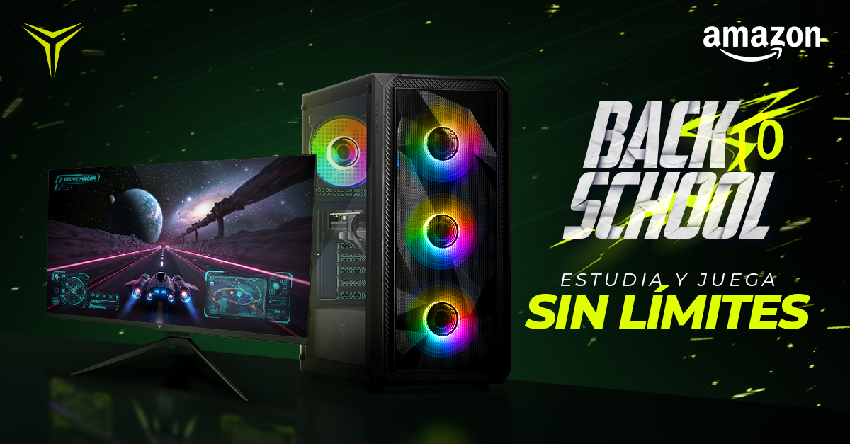 yeyian_es's tweet image. ⚡💻 Nuevo curso, nuevo equipo Con PCs y periféricos Yeyian en Amazon España tendrás el rendimiento que necesitas para estudiar, crear y jugar sin límites.
👉amazon.es/stores/YeyianE…

#YeyianEspaña #BackToSchool #AmazonEspaña #PCGaming #GamingEspaña