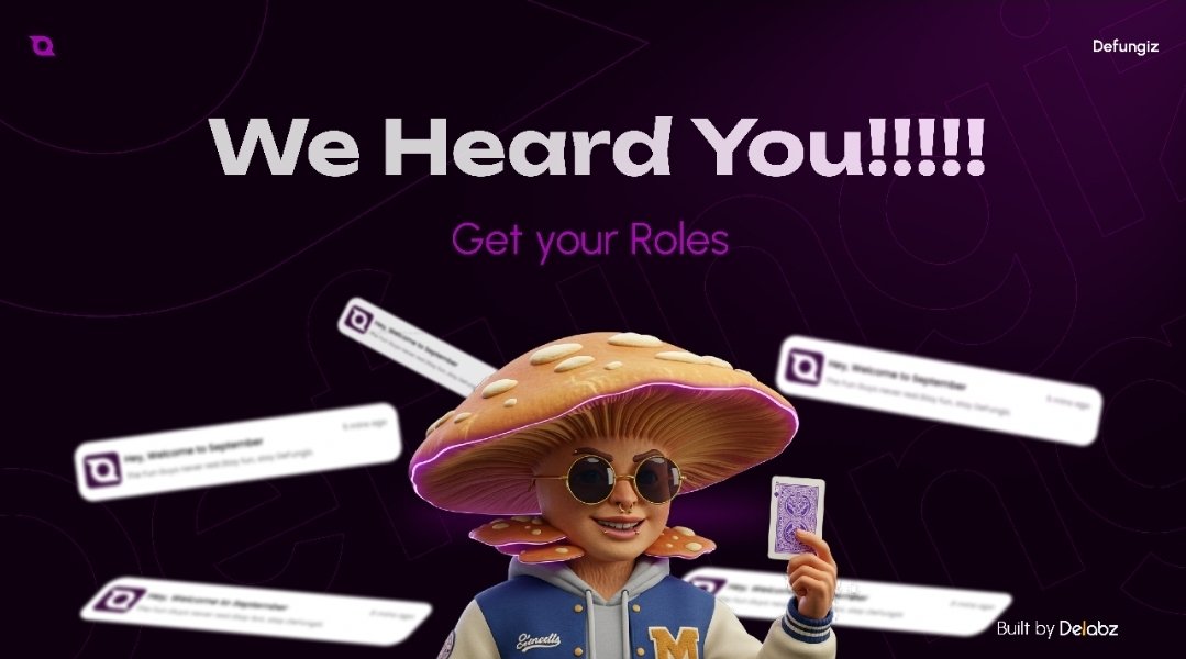 📢 You spoke, &amp; we listened! 📢

We're excited to announce a new way to get involved in our community. We're now giving out the Fun Guy role to everyone who joins our Discord!

Just verify your account &amp; react in the roles channel to claim your role.

Time to have some fun! 🎉
