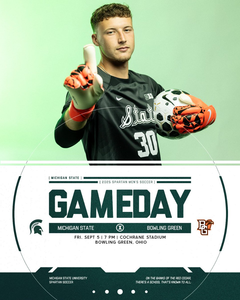 MSU_MSoccer's tweet image. Road trip! Headed to Bowling Green to take on the Falcons at 7 pm.🚌

📍Bowling Green, OH
⏰ 7 pm
📊bit.ly/4p9fwJH
💻 bit.ly/41CduYs