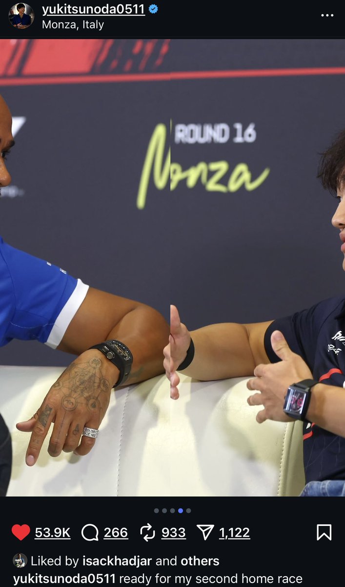 Yuki cropped his hand off in his IG pic with Lewis 😭😭