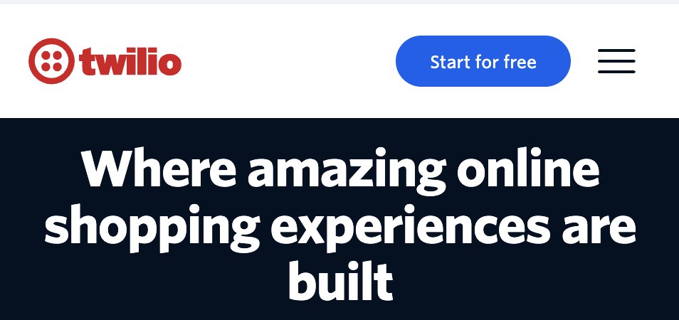 It's kind of insane to me that this is how Twilio describes themselves on their brochure site
