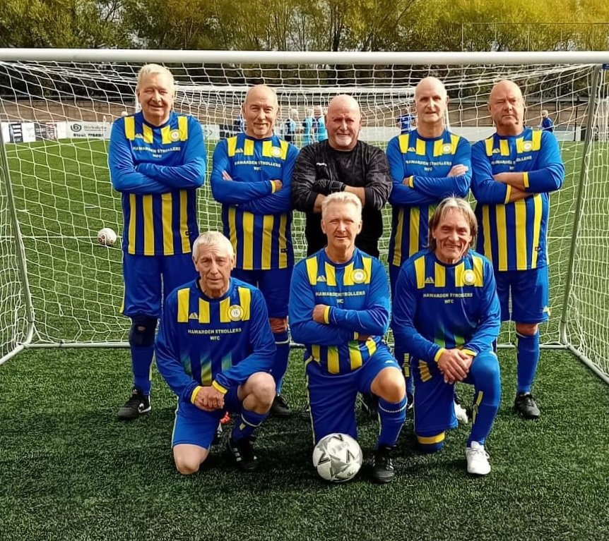 Hawarden Strollers Walking Football Club tweet media