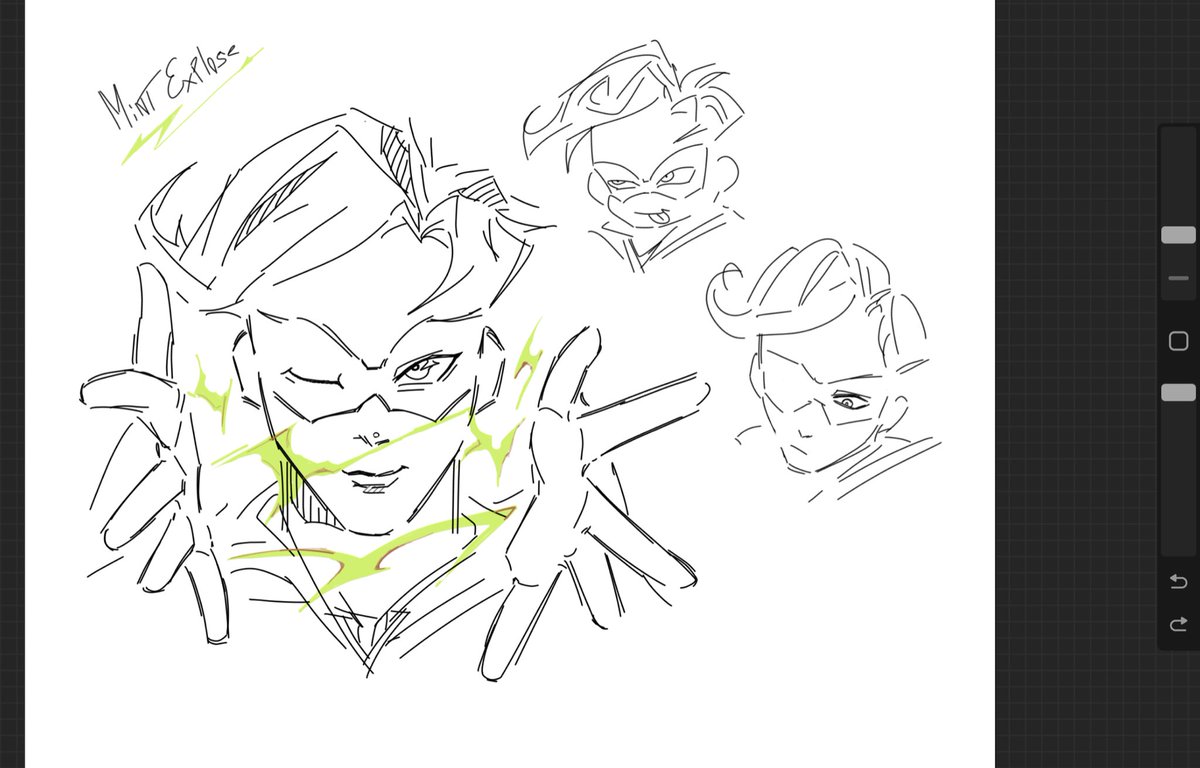 MINTexploSE6's tweet image. I decided to draw Jack in my simplified style 
#GammaJack #TheIncredibles