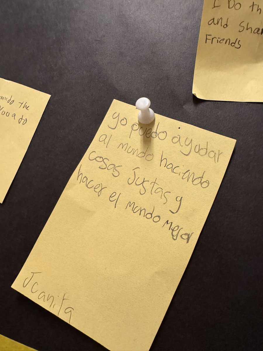 When children own the pillars of DL and create authentic representations of how they value their DL education. Dr. Medina would be proud of our niños.