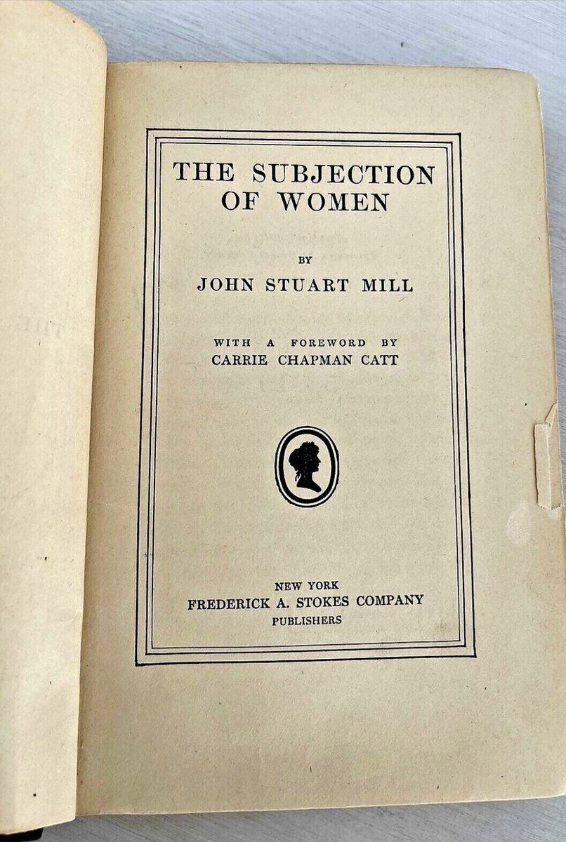 Described by Martha Nussbaum as "the first great radical feminist in the Western philosophical tradition," John Stuart Mill lost his parliamentary seat in 1868 on his advocacy of women's suffrage and worker representation, but the next year published The Subjection of Women.