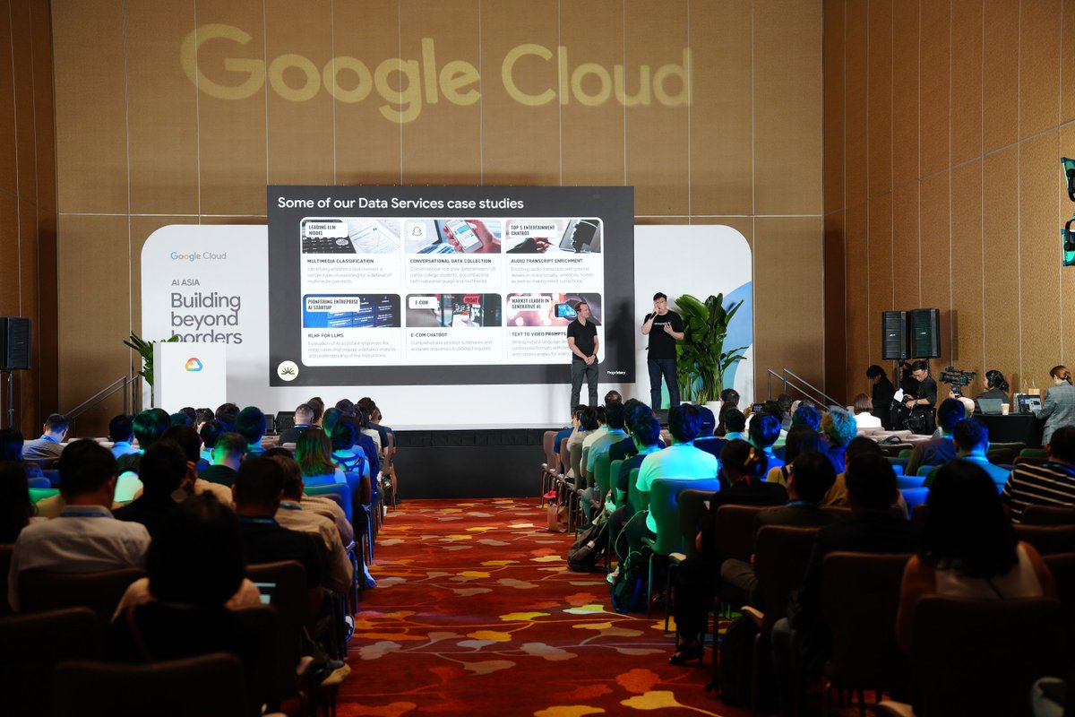 Honored to share Sahara AI’s vision at AI Asia last week, presenting alongside @GoogleCloud’s Head of Web3. 

Big thanks to the Google Cloud team for the invitation and thoughtful conversations. Excited for what we’ll build together.