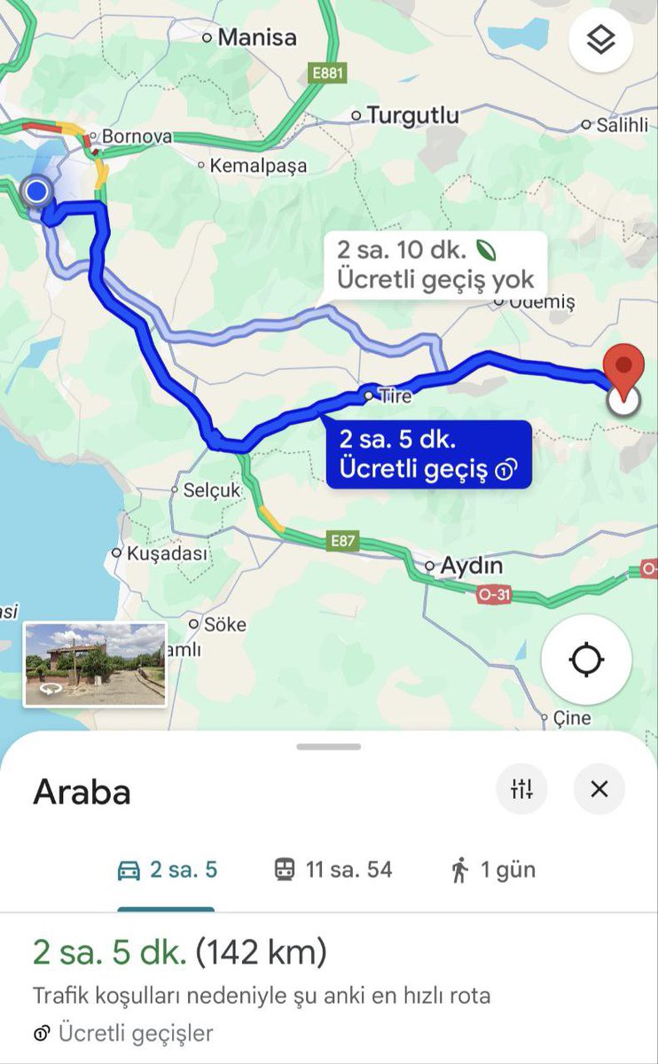 ilEmri123's tweet photo. @_aliyalcin_ Resen atama demek öğretmeni sürmek demektir. Derhal iptal edilmelidir. 
Her gün bu yol gidip gelinebilir mi? Trafiksiz saatte git gel 4 saati geçiyor.
@Yusuf__Tekin @cftcblnt https://t.co/ii4iS9FLj1