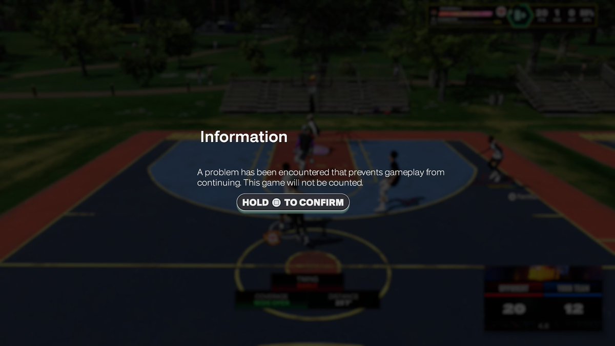 fentful's tweet photo. @2KIntel Get error coded every game https://t.co/hiOGW3U123