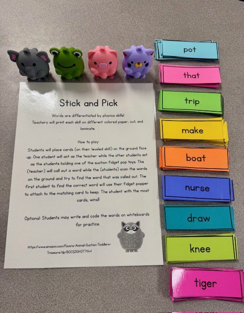 MsAlexis_Cook's tweet image. Today was a success! We reviewed/ made goals, decoded words, and introduced a new leveled FUN station! 🤗 #ilovewhatido #firstgradeteacher
@MagnoliaISD