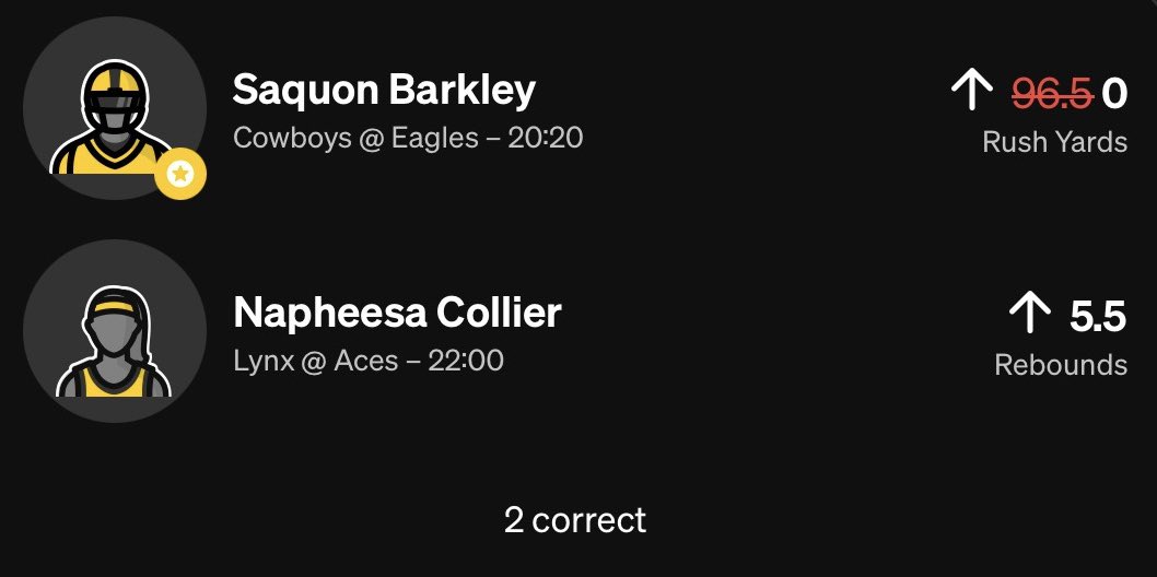 parlay_plug's tweet photo. SAQUON 0.5 RY📉.
Napheesa Collier Over 5.5 R
📝 30 minutes & she’s averaging 8 rebounds this season, & she’s 100% HR H2H. Aces are ranked 10th in rebounds giving up 35, ranked 13th in rebounds to Forwards & giving up 18. Last 5 Forwards have cashed their line.
#GamblingX #Underdog #DailyFantasy #SportsBettingX