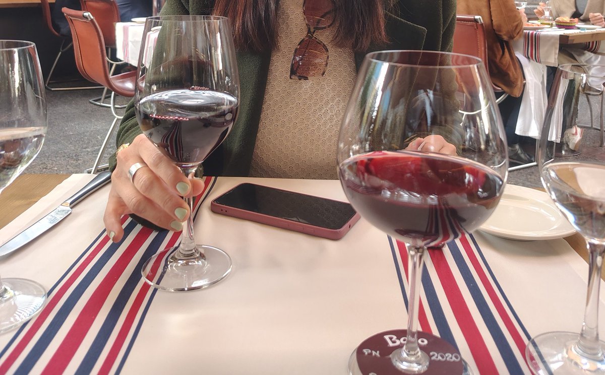 Celebremos el buen vino,
que brota en esta región,
sea copa o botellón
nos alegra en el camino.
Puede ser barato o fino,
pero malo no va a ser,
bien merlot o carmenere,
un país o pinot noir
¡qué manera de gozar,
nuestro vino es un placer!
#diadelvinochileno #vinochileno #vino