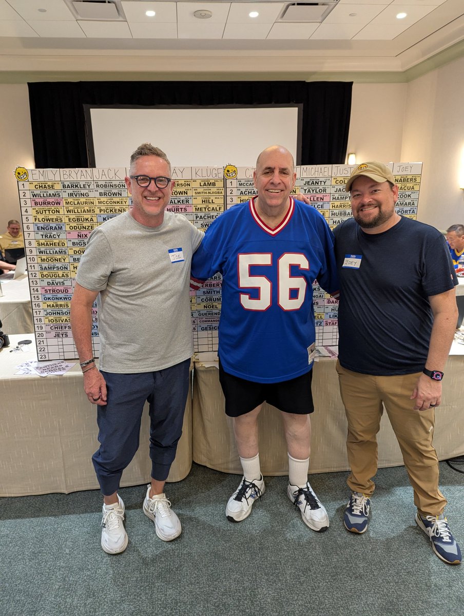 Scott Frankel (@scottfrankel13) on Twitter photo Thank you <a href="/thejoeywright/">Joey Wright</a> and <a href="/Football_Guys/">Joe Bryant</a> for a great afternoon Las Vegas live Football Guys invitational draft. Got to see some old friends and make some new ones as well. A lot of fun Thank you <a href="/thejoeywright/">Joey Wright</a> and <a href="/Football_Guys/">Joe Bryant</a> for a great afternoon Las Vegas live Football Guys invitational draft. Got to see some old friends and make some new ones as well. A lot of fun