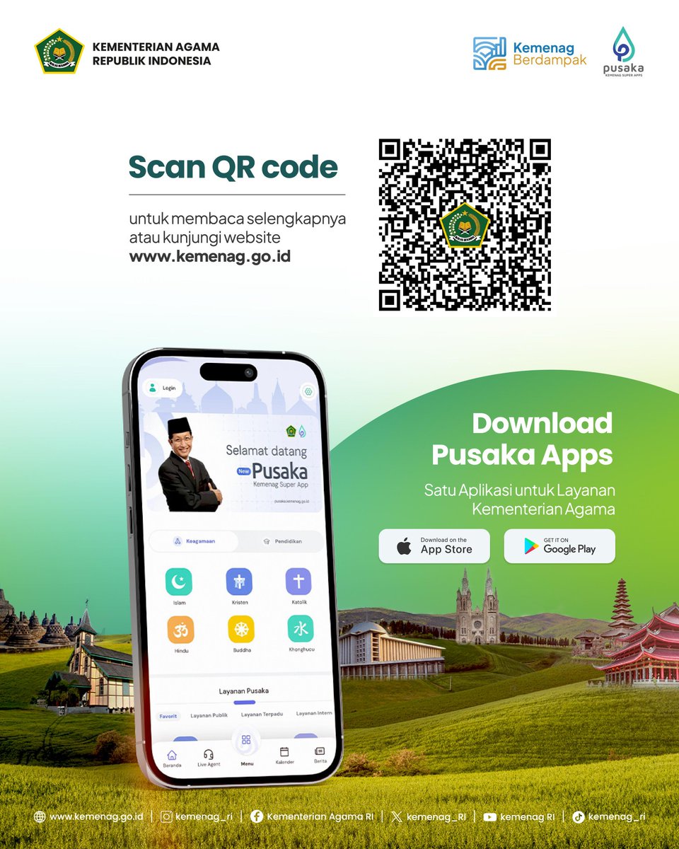 Kemenag_RI's tweet image. Kabar baik! Kemenag segera salurkan bantuan KIP Kuliah 2025 senilai Rp171,36 M untuk 25.964 mahasiswa PTK. Bantuan ini menjangkau mahasiswa dari berbagai agama demi wujudkan mimpi. #Kemenag #KIPKuliah #Beasiswa