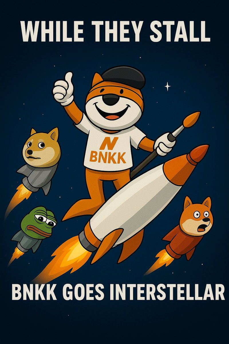 Prime10910231's tweet photo. @BNKK_Fun to the moon 
$BNKK to the moon 
LFG🚀 https://t.co/1U7orQqsmN