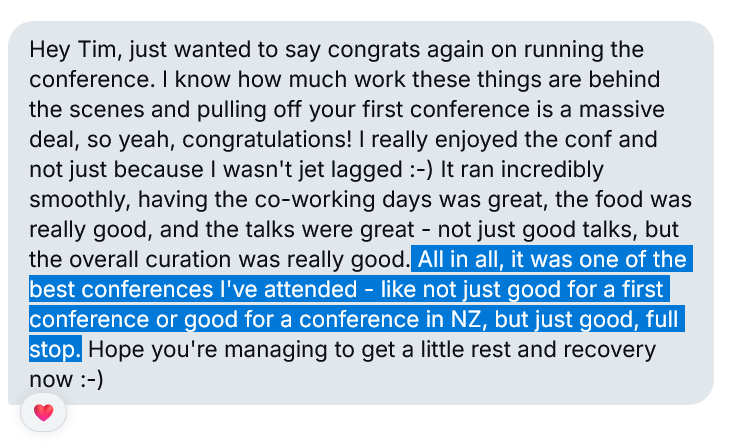 Rust Forge Conf tweet media