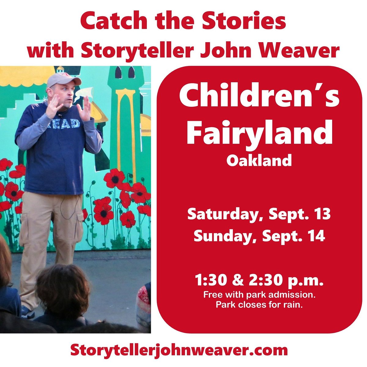 Looking forward to more #storytelling at Children's Fairyland!