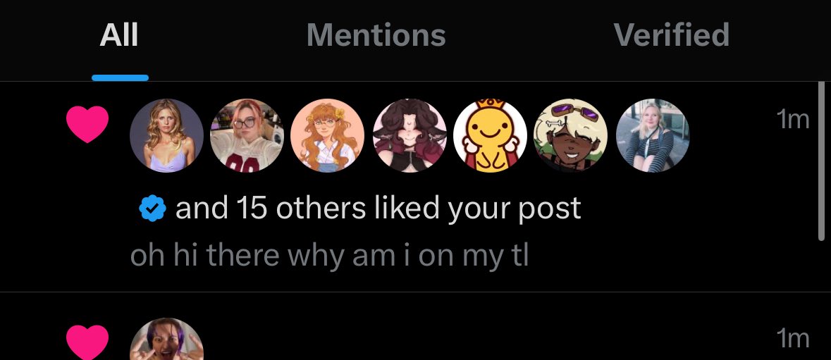 hello there?? girl buffys in the likes is crazy