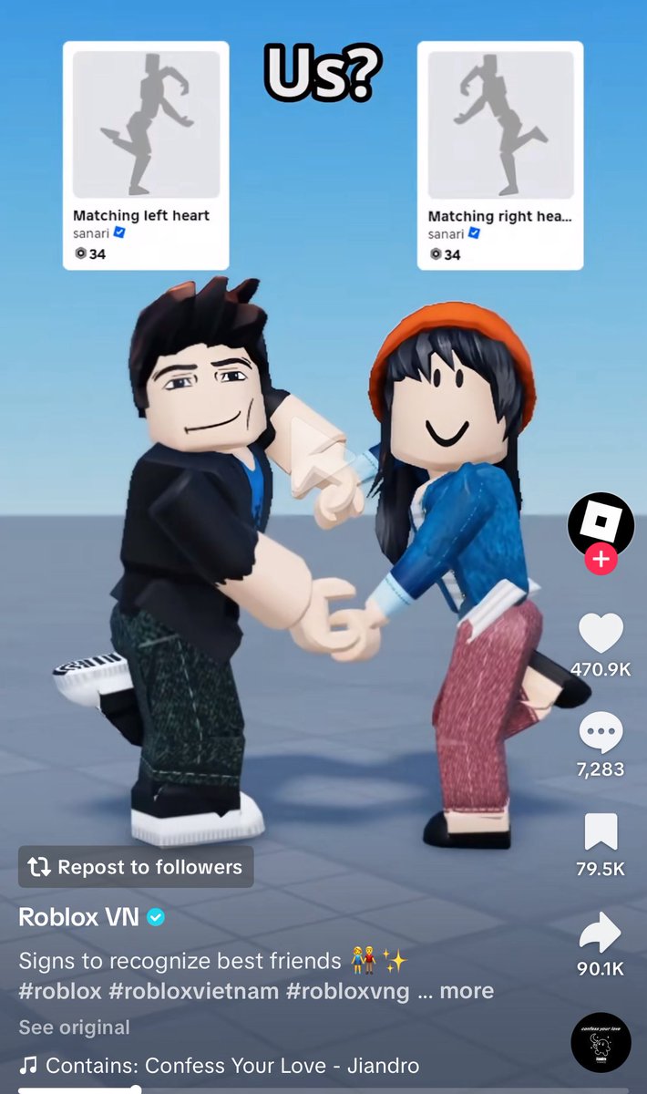 TheMysteryPl4ys's tweet image. Not Roblox promoting couple emotes 🤦‍♂️