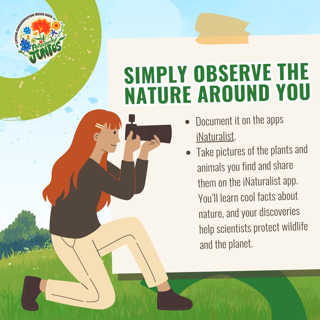 HispanicAccess's tweet image. Whether you’re exploring a local park, stargazing from your backyard, or joining an event online, you can be part of the celebration. 🙌Here are some fun and easy ways for you and your family to honor #LCW this year, no matter where you are! ➡️bit.ly/LCWResources25