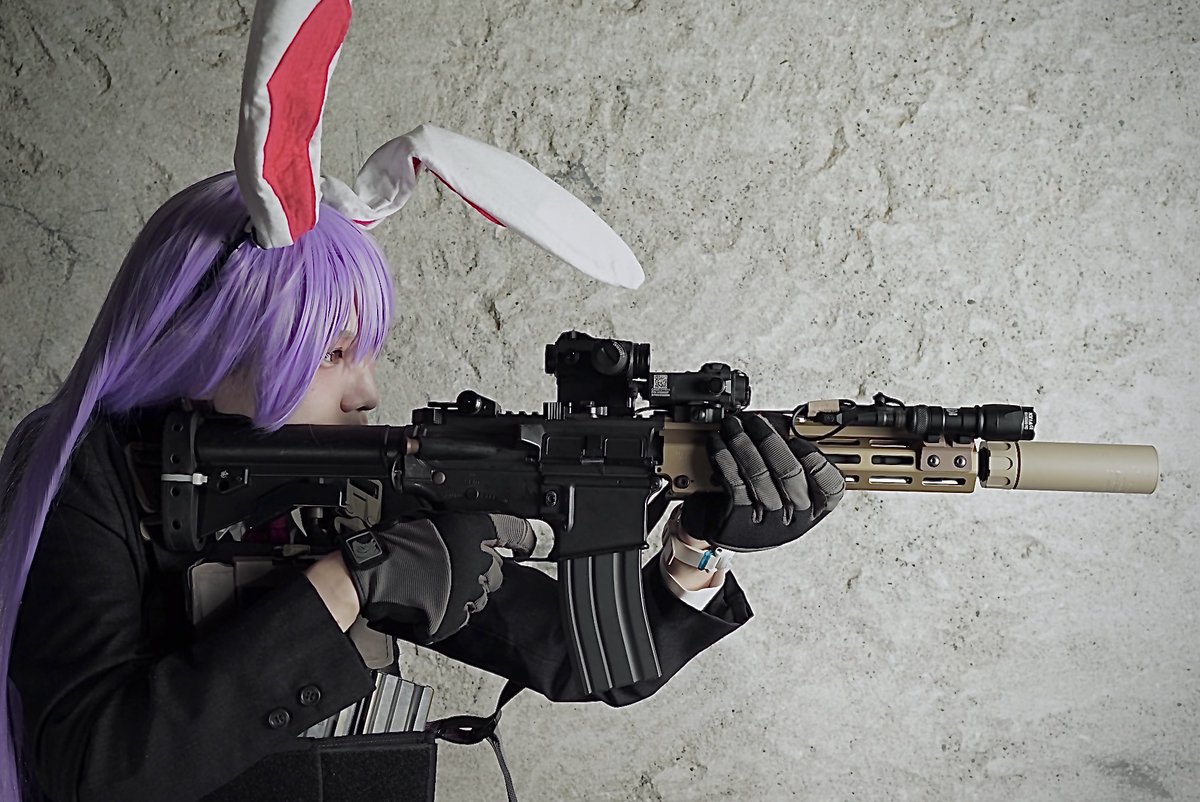 bunny shooter

#東方Projectコスプレ 
 #東方Project  #東方武装化