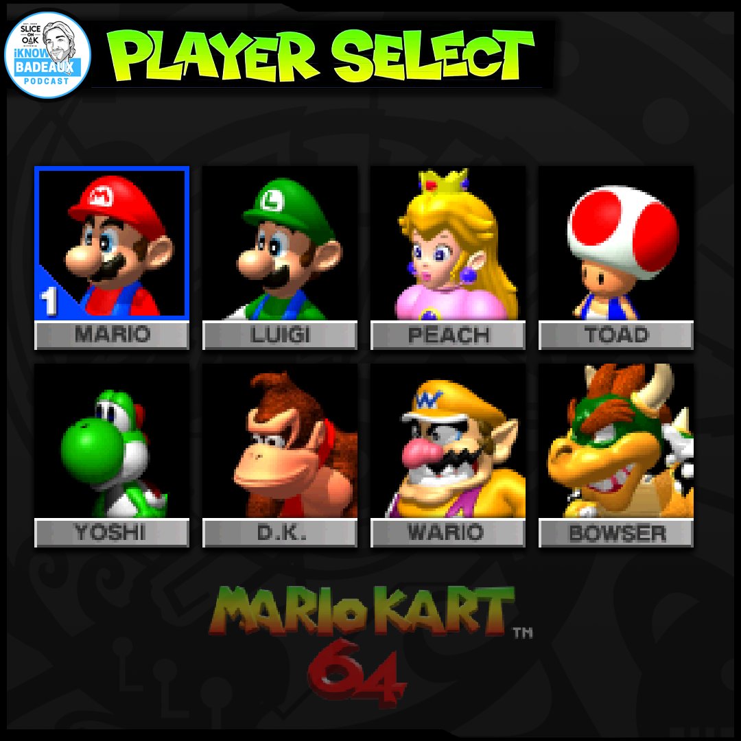 iKnowBadeaux's tweet image. 🏁🍌🕹️ Character Select 🕹️🍌🏁
Mario Kart 64

From drifting champs to banana snipers—who’s your ride-or-drift in Mario Kart 64?

#MarioKart64 #CharacterSelect #Nintendo64 #RetroRacing #Mario #Luigi #Peach #Yoshi #Toad #DonkeyKong #Wario #Bowser #N64Classic #RetroGaming