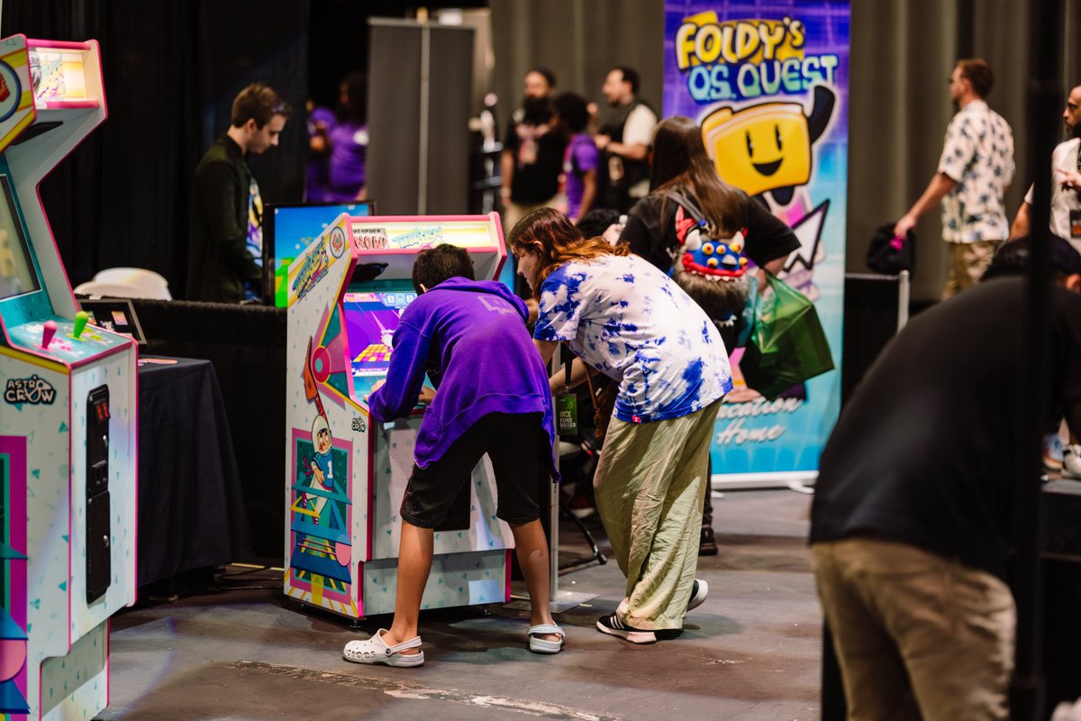 Omg that first photo is me and my little brother (it was his first gaming convention)! ❤️