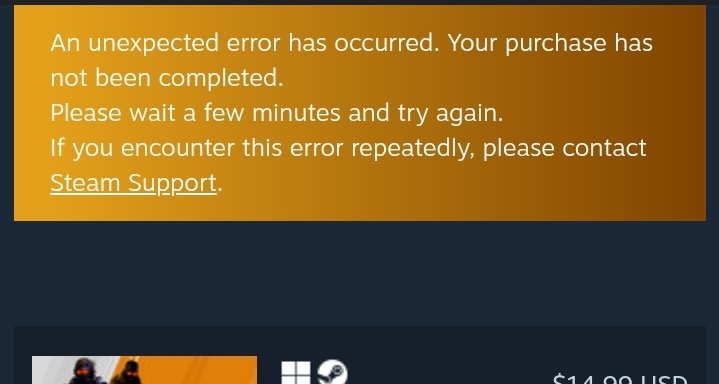 Algun gordo sabe porque recontra carajos no puedo comprar nada en Steam con el Astropay? Quise comprar el Premier del CS2 (si re boludo) pero no me deja comprar. No se si el silksong se garcho todo Steam o que carajeanos pasó.
