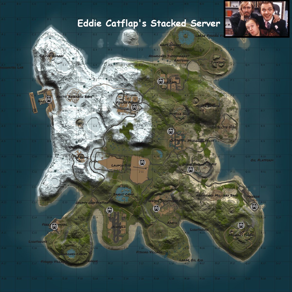 Eddie_Catflap_'s tweet image. [AU/NZ] Eddie Catflap&apos;s 2.8K Stacked map just wiped, all monuments on small map, extra God Rocks, Bus Stops, Beachside Oil Rig, floating islands by @Neighigh ... Search &apos;Eddie Catflap&apos; in the @playrust server list #rustgame #justwiped #rustadmin #beesgonewild #cooking2